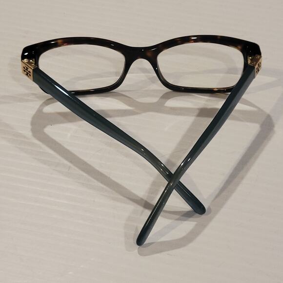 Tory Burch TY2049 1359 Eyeglasses Tortoise Blue Full Rim Frames 51-17-135 - Picture 3 of 13